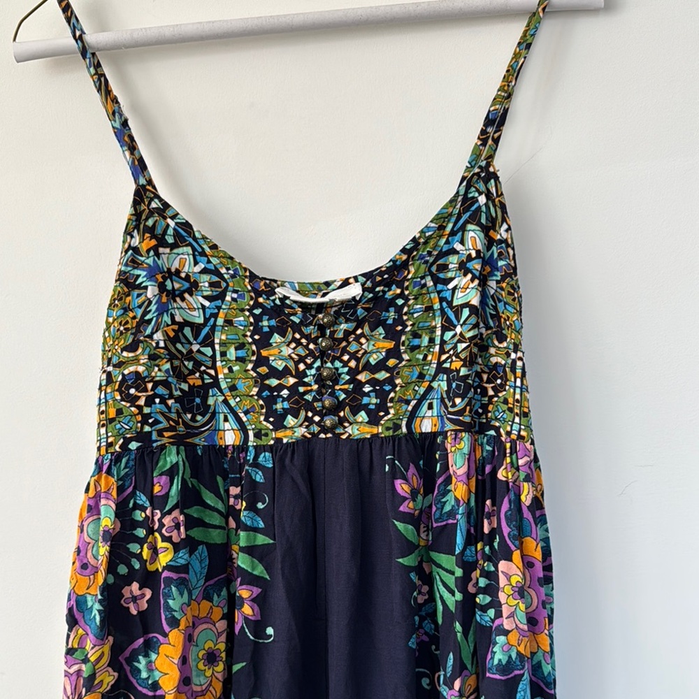 COPY - Anthropologie Floral Jumpsuit - Multicolor